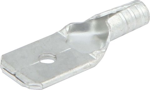 Allstar Performance Terminal Connectors ALL76007 Electrical Wiring Connectors, Tin Plated Copper, 1/4 in. Stud Spade, Male, 18-22 Gauge, Set of 20