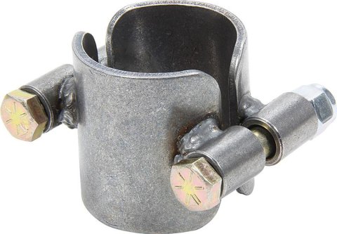 Allstar Performance Roll Bar Tube Clamps ALL14485 Clamps, Clamps, 1.75 in. Tube, 2.00 in. Diameter, 3/8 in. Grade 8 Bolts, Nyloc Nuts, Steel, Natural, Each