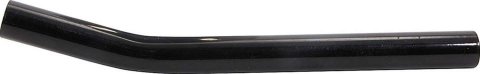 Allstar Performance Bent Tie Rod Tubes ALL57008 Tube, Bent, Steel, Black Powdercoated, Female Threads, 5/8 in. Diameter, 10 in. Length, Each