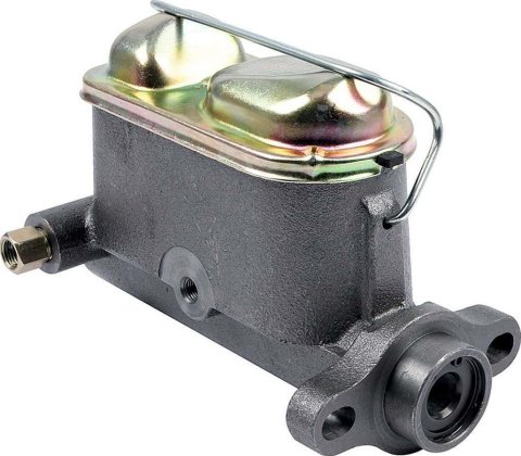 Allstar Performance Brake Master Cylinders ALL41064 Cylinder, Big Bore, Dual Bowl Design, Cast Iron, Natural, 1.250 in. Bore, Reservoir, Each