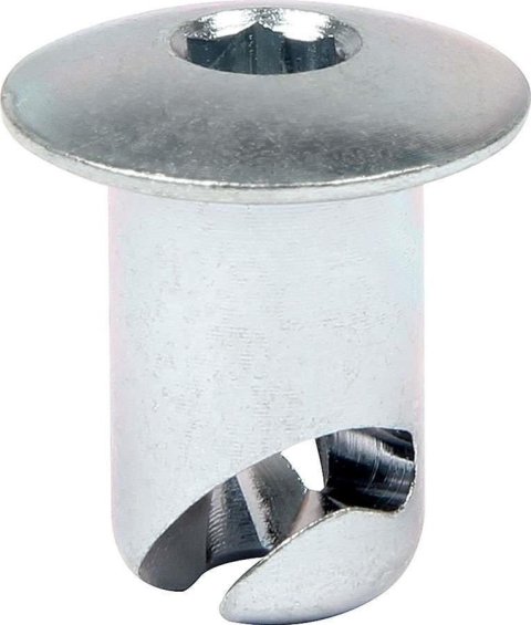 Allstar Performance Oval Head Button Fasteners ALL19163 Fasteners, Allen Head, 7/16 in x .500 in, Steel, Set of 50
