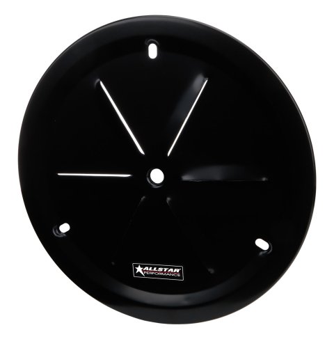 Allstar Performance Wheel Covers ALL44141 Aluminum Cover Weld Style Louvered Black