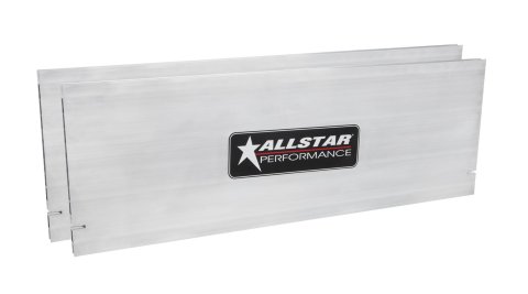Allstar Performance Standard Toe Plates ALL10117 Plates, Standard, Aluminum, 11 in. Height, 32 in. Width, Pair