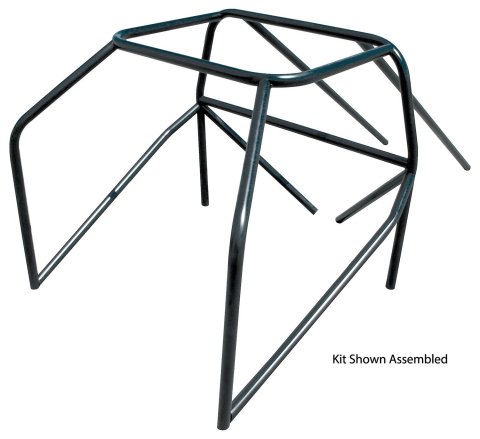 Allstar Performance 10-Point Roll Bar Kits ALL22628 Bar, 10-Point, Complete, Steel, Buick, Chevy, Oldsmobile, Pontiac, Natural, Kit