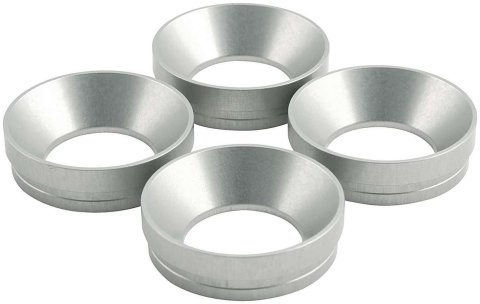 Allstar Performance Carburetor Restrictor Plate Inserts ALL26182 Base Insert, 1 in Diameter, 1/2 in Tall, Set of 4