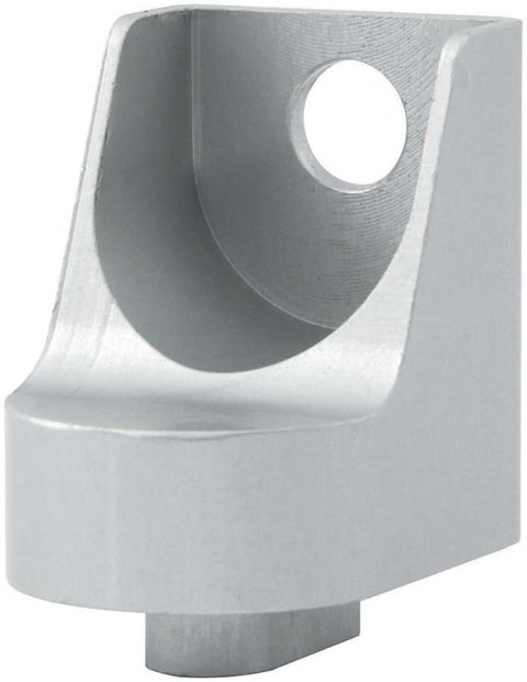 Allstar Performance Throttle Bracket Replacement Ends ALL54264 Cable Bracket, End, Aluminum, Silver, Lokar, Each