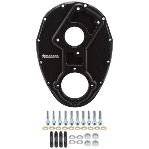 Allstar Performance Timing Covers ALL90081 Cover, Billet Aluminum, Sprint Raised Cam, Each