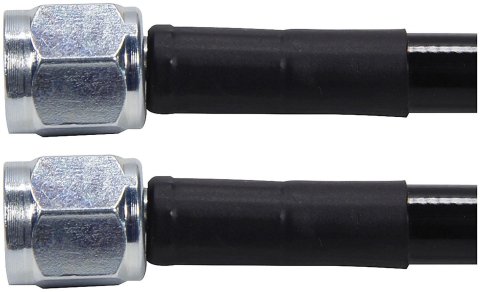 Allstar Performance Coated Stainless Steel Lines ALL48430-48 Brake Lines, Braided Steel, -3 AN, Straight, Female Threads, 48.00 in. Length, Each