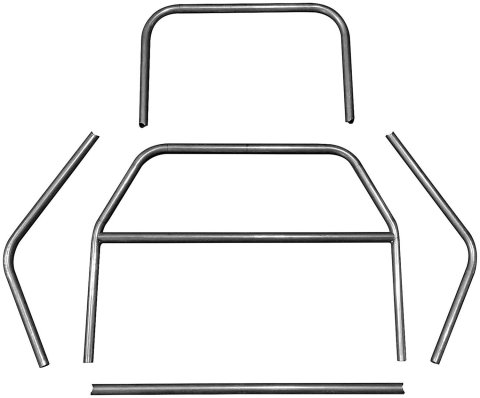 Allstar Performance Main Hoop Assemblies ALL99197 Roll Bar Components, Assemblies, Replacement for ALL22097, Each