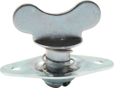 Allstar Performance Winged Head Self-Ejecting Button Fasteners ALL19046 Quick Fasteners, Complete Fastener, Steel, Cadmium Plated, Self-Ejecting, Butterfly, 0.450 in., Set of 10