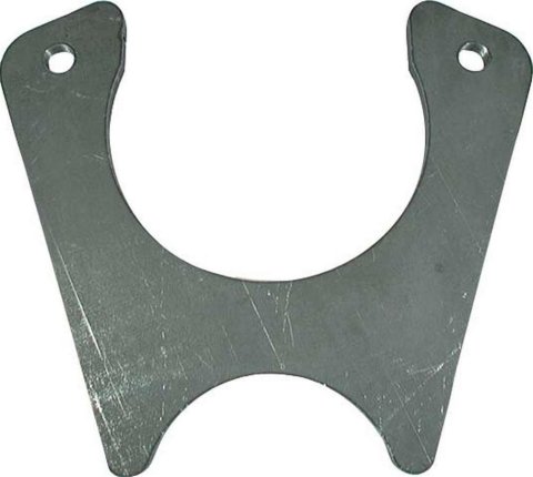 Allstar Performance Caliper Brackets ALL42102 Bracket, Steel, Natural, Weld-On, GM Calipers, Metric, Each