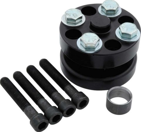 Allstar Performance Fan Spacer Kits ALL30184 Spacer, Aluminum, 1 1/2 in. Thick, 5/8 or 3/4 in. Pilot, 1 3/4 in. Bolt Circle, Hardware Included, Each