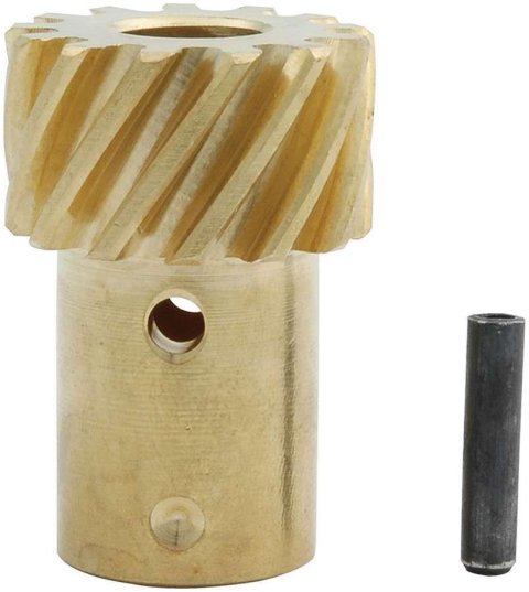 Allstar Performance Bronze Distributor Gears ALL81310 Gear, Aluminum, Bronze, .491 in. Diameter Shaft, Chevy Small/Big Block, Each