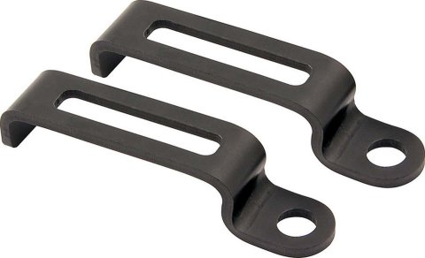 Allstar Performance Wire Separator Sets ALL81350 Ignition Looms and Separators, Sets, Horizontal, Aluminum, Black, Under Header Route, Cylinder Head Bracket Attachment, Pair