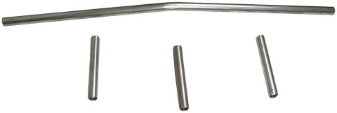 Allstar Performance Monte Carlo SS Front Bumper Upper Support ALL22367 Support, Upper, Steel, Natural, Chevy, Each