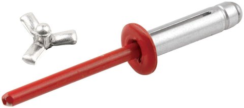 Allstar Performance Tri-Fold Rivets ALL18081 Blind Rivet, Tri-Fold, Aluminum, Red, 3/16 in. Diameter, 0.125 to 0.375 in. Range, Set of 250