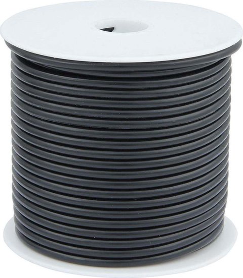 Allstar Performance Primary Electrical Wire ALL76576 Wire, 10-Gauge, 75 ft. Long, Black, Each