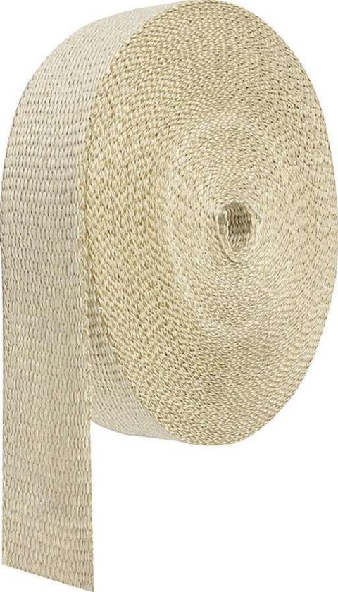 Allstar Performance Exhaust Wrap ALL34247 Wrap, 1,200 degrees F Rating, Fiberglass Composite, Natural, 2 in. Width, 100 ft. Length, Each