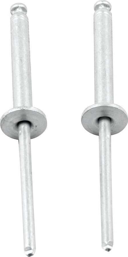 Allstar Performance Tri-Fold Rivets ALL18199 Rivets, Blind Rivets, 1/8 in. Rivet, 3/8 in. Head, Aluminum, Silver, Set of 100