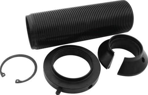 Allstar Performance Coilover Sleeves ALL64147 Sleeves, Aluminum, Black Anodized, 7 in. Length, Koni Shocks, Each