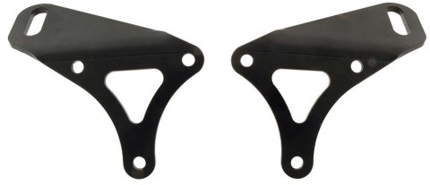 Allstar Performance Motor Mounts ALL38110 Mount, Block Mount, Bolt-In, Steel, Black Powdercoated, Chevrolet, Pair