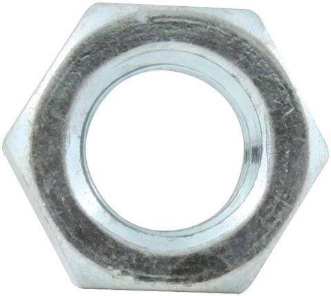 Allstar Performance Standard Hex Nuts ALL16002-10 Nuts, 3/8 in.-16 Threads, Steel, Zinc Plated, Set of 10