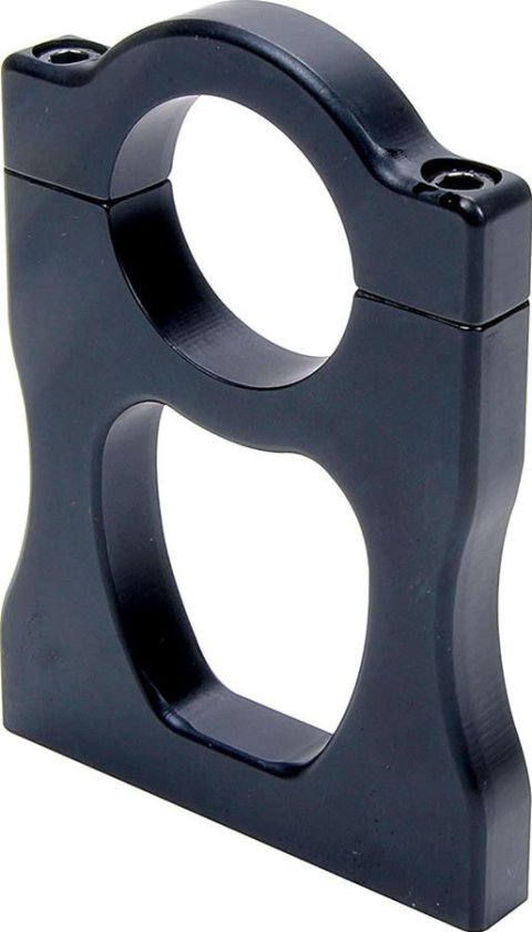 Allstar Performance Roll Bar Clamps ALL14475 Two-piece aluminum bottle mounting brackets are designed for 1.525 in diameter necks and accept ALL14450-14459