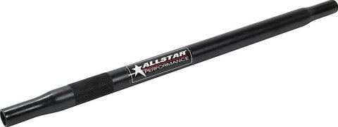 Allstar Performance Steel Suspension Tubes ALL57082 Threaded Tube, Tube, Swedged, 1/2-20 in. RH/LH Thread, Steel, Black Anodized, 19.0 in. Length, Each