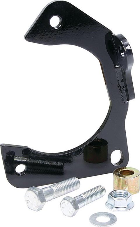 Allstar Performance Hybrid Caliper Brackets ALL42119 Brake Mounting Bracket, Steel, Black Powdercoated, Each