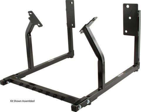 Allstar Performance Heavy-Duty Engine Cradles ALL10149 Cradle, Steel, Black Powdercoated, Ford, Each