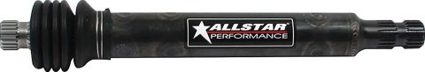 Allstar Performance Steering Shafts ALL52171 Shaft, Collapsible, Steel, Black, 10.500 in. - 13.500 in. Length, Each