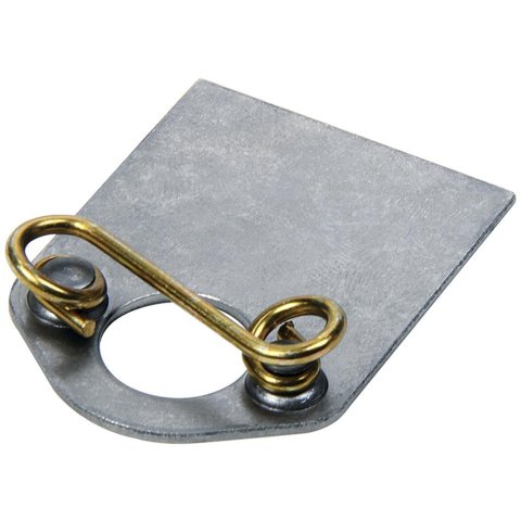 Allstar Performance Quick-Turn Fastener Mounting Brackets ALL19352 Weld Plate, Bracket, Quick Fastener, 0.0625 in. Thick, Set of 50