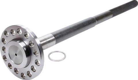 Allstar Performance Cut-to-Fit Flanged Axles ALL67502 Axle Shaft, Cut-To-Fit, Flanged, Bolt-in, 31-spline Inner, 1541 Carbon Steel, Rear, Ford 9 in., Each