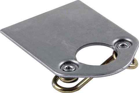 Allstar Performance Quick-Turn Fastener Mounting Brackets ALL19350 Quick Fasteners, Weld Plate, Brackets, Steel, Set of 10