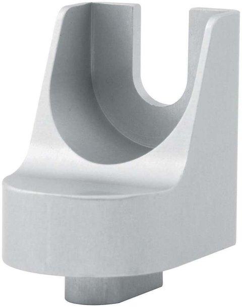 Allstar Performance Throttle Bracket Replacement Ends ALL54272 Cable Bracket, End, Aluminum, Silver, Ford, Each