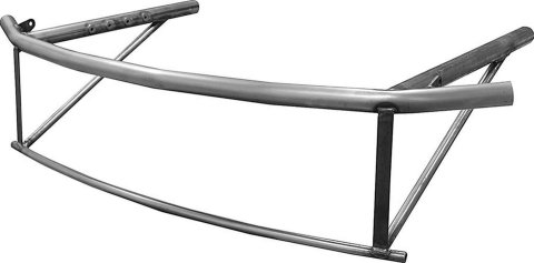 Allstar Performance Front Bumper ABC Lower Halves ALL22376 Bumper, Front, Half, Tube Style, Steel, Natural, Each