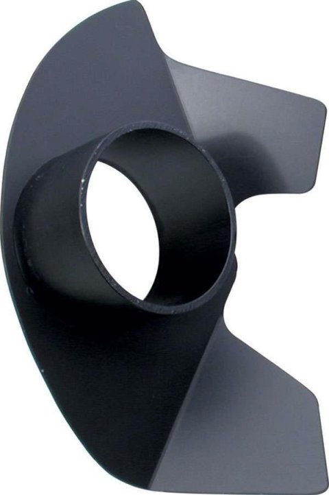 Allstar Performance Brake Ducts ALL42117 Cooling Duct, Single-spindle, Passenger Side, Lightweight, Aluminum, Natural, for 3 in. Hose, Each