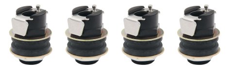 Allstar Performance Pressure Relief Valve Stems ALL44062 Wheel Disconnect. 5/8 in Diameter, Aluminum, Set of 4