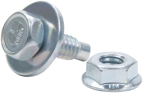 Allstar Performance Body Bolt Kits ALL18654 Fasteners, Kit, Clear, 3/4 in