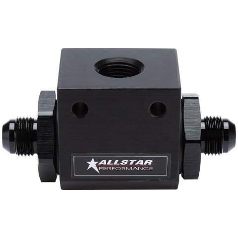 Allstar Performance Tee Fittings ALL90039 In-Line Oil -8