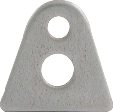 Allstar Performance Chassis Tabs ALL60020 Tabs, Window Frame, Mild Steel, 16-Gauge, 1 in. x 1 in, 3/16 Hole w/Lightening hole, Set of 10