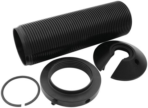 Allstar Performance Coilover Sleeves ALL64145 Sleeve, Aluminum, Black Anodized, 7.00 in. Length, Adjuster, Cap, Kit