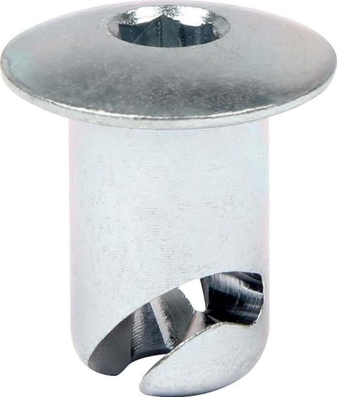 Allstar Performance Oval Head Button Fasteners ALL19162 Fasteners, Allen Head, 7/16 in x .500 in, Steel, Set of 10