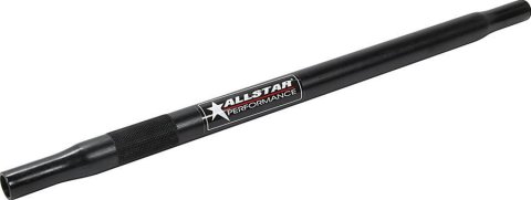 Allstar Performance Steel Suspension Tubes ALL57080 Threaded Tube, Tube, Swedged, 1/2-20 in. RH/LH Thread, Steel, Black Anodized, 18.0 in. Length, Each