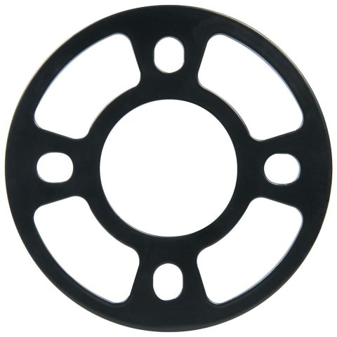 Allstar Performance Steel 0.25 inch Wheel Spacers ALL44200 Spacer, Steel, 0.250 in. Thick, 4 x 4 1/2 in., 4 x 4 1/4in., Each