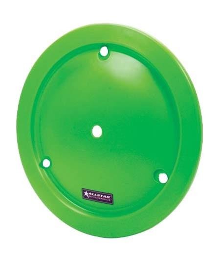 Allstar Performance Wheel Covers ALL44289 Universal Three Fastener Plastic with No Hardware Neon Green