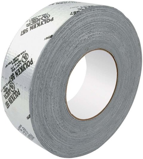 Allstar Performance Air Box Tape ALL14270 Tape, Silver, 2.0 in. Width, 180.0 ft. Length, Each