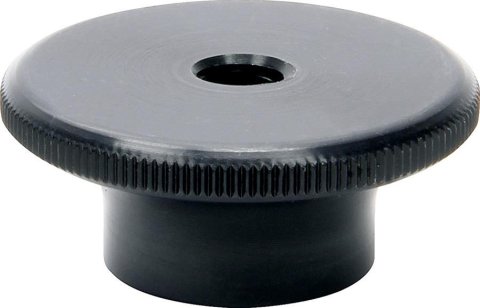 Allstar Performance O-Ring Carb Nuts ALL26047 Air Cleaner Nut, O-Ring, Billet Aluminum, Black, 5/16 in.-18, Each