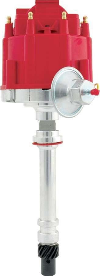 Allstar Performance HEI Distributors ALL81200 Distributor, HEI, Magnetic Pickup, Mechanical/Vacuum Advance, Red Cap, Chevy, Each