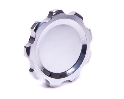 Allstar Performance Fill Plug Caps ALL99368 Cap, Replacement Cap Only, Aluminum, Polished, 3.00 in. Diameter, Each
